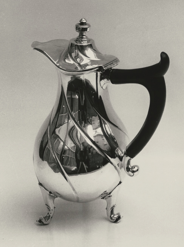 A Dutch silver milk-jug